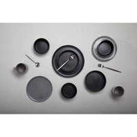 Modern Retro 16 Piece Matte Silver Cutlery Set