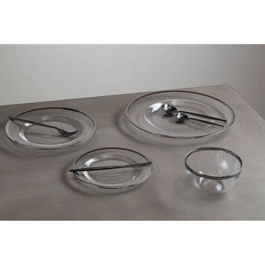 Modern Retro 16 Piece Matte Black Cutlery Set