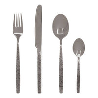 Avie 16 Piece Granite Pattern Cutlery Set
