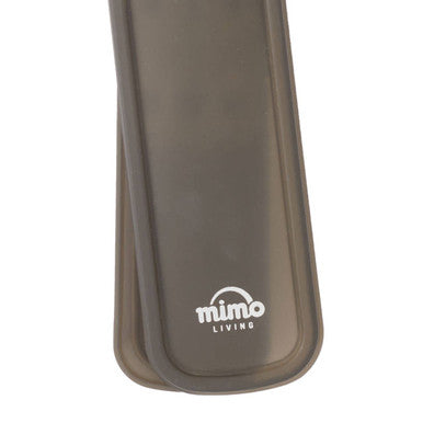 Mimo 3 Piece Black Travel Cutlery Set with Case