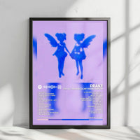 Drake "For All The Dogs: Scary Hours Edition" Album Cover Poster - with Complete Tracklist