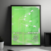 Modest Mouse "Good News For People Who Love Bad News" Album Cover Poster - with Complete Tracklist