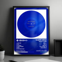 Kanye West "Jesus Is King" Album Cover Poster - with Complete Tracklist