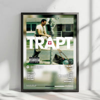 Trapt "Trapt" Album Cover Poster - with Complete Tracklist