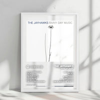 The Jayhawks "Rainy Day Music" Album Cover Poster - with Complete Tracklist