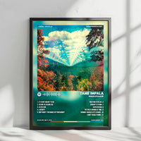 Tame Impala "InnerSpeaker" Album Cover Poster - with Complete Tracklist