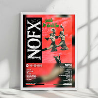 NOFX "Punk in Drublic  " Album Cover Poster - with Complete Tracklist