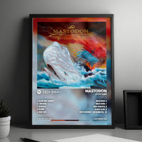 Mastodon "Leviathan" Album Cover Poster - with Complete Tracklist