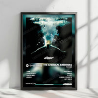 The Chemical Brothers "Further" Album Cover Poster - with Complete Tracklist