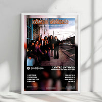Lynyrd Skynyrd "Pronounced 'Leh-'nérd 'Skin-'nérd  " Album Cover Poster - with Complete Tracklist