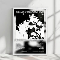 The Pains of Being Pure at Heart "The Pains of Being Pure at Heart" Album Cover Poster - with Complete Tracklist