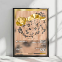 Tunng "Comments of the Inner Chorus" Album Cover Poster - with Complete Tracklist