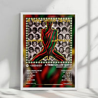 A Tribe Called Quest "Midnight Marauders" Album Cover Poster - with Complete Tracklist