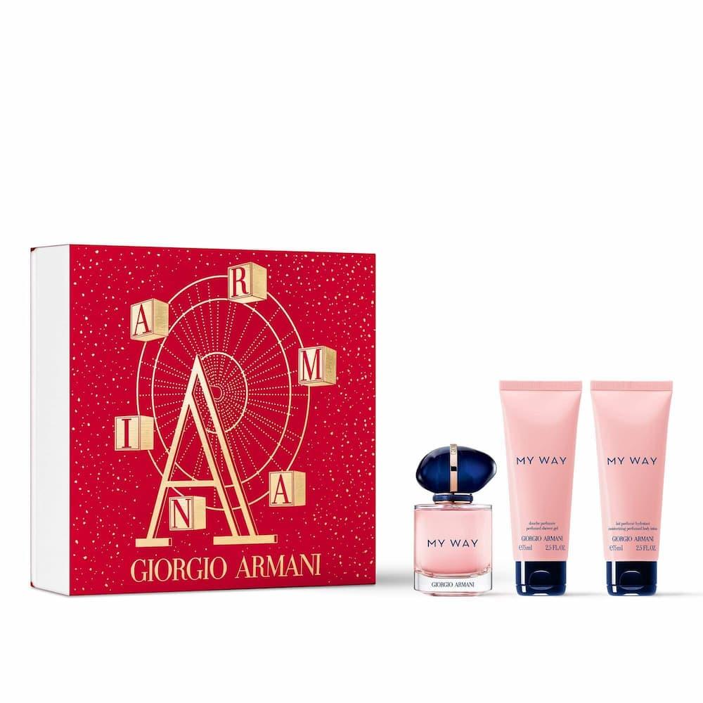 Giorgio Armani My Way 50ml EDP Gift Set + 75ml Body Lotion + 75ml Shower Gel
