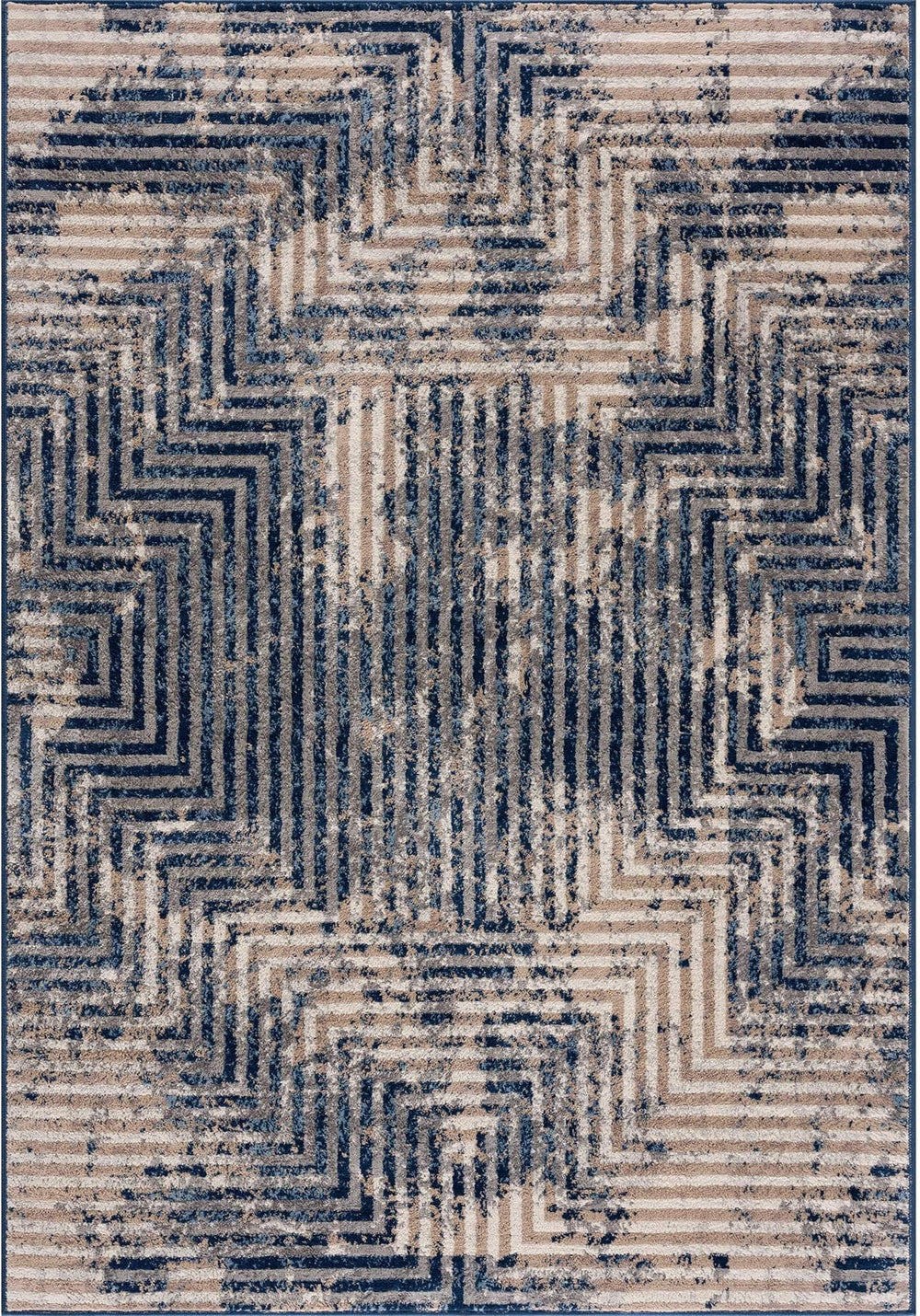 Montana Modern Blue Rug  | 3760N