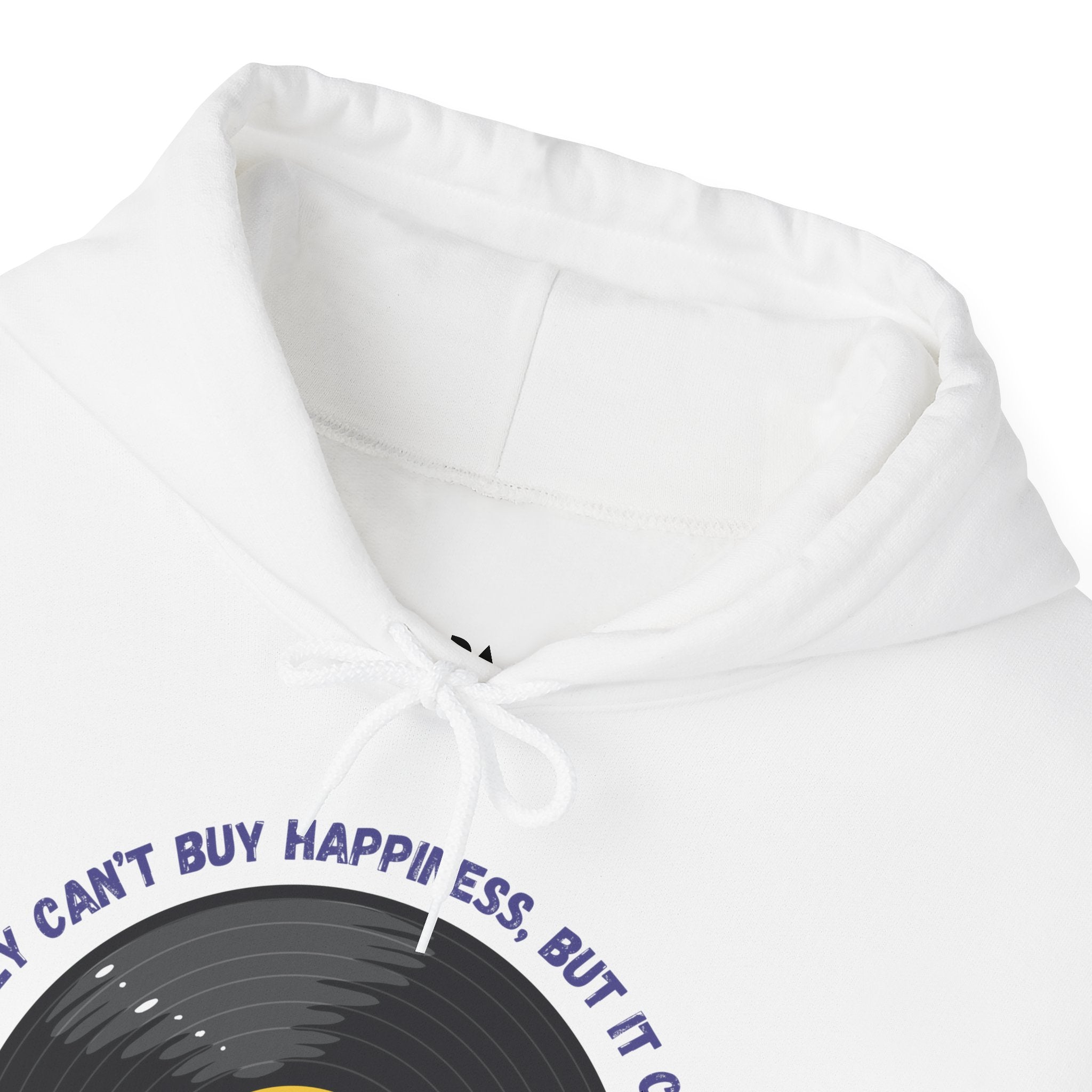 'Money Can't Buy Happiness, But It Can Buy Vinyl' Men's Hoodie