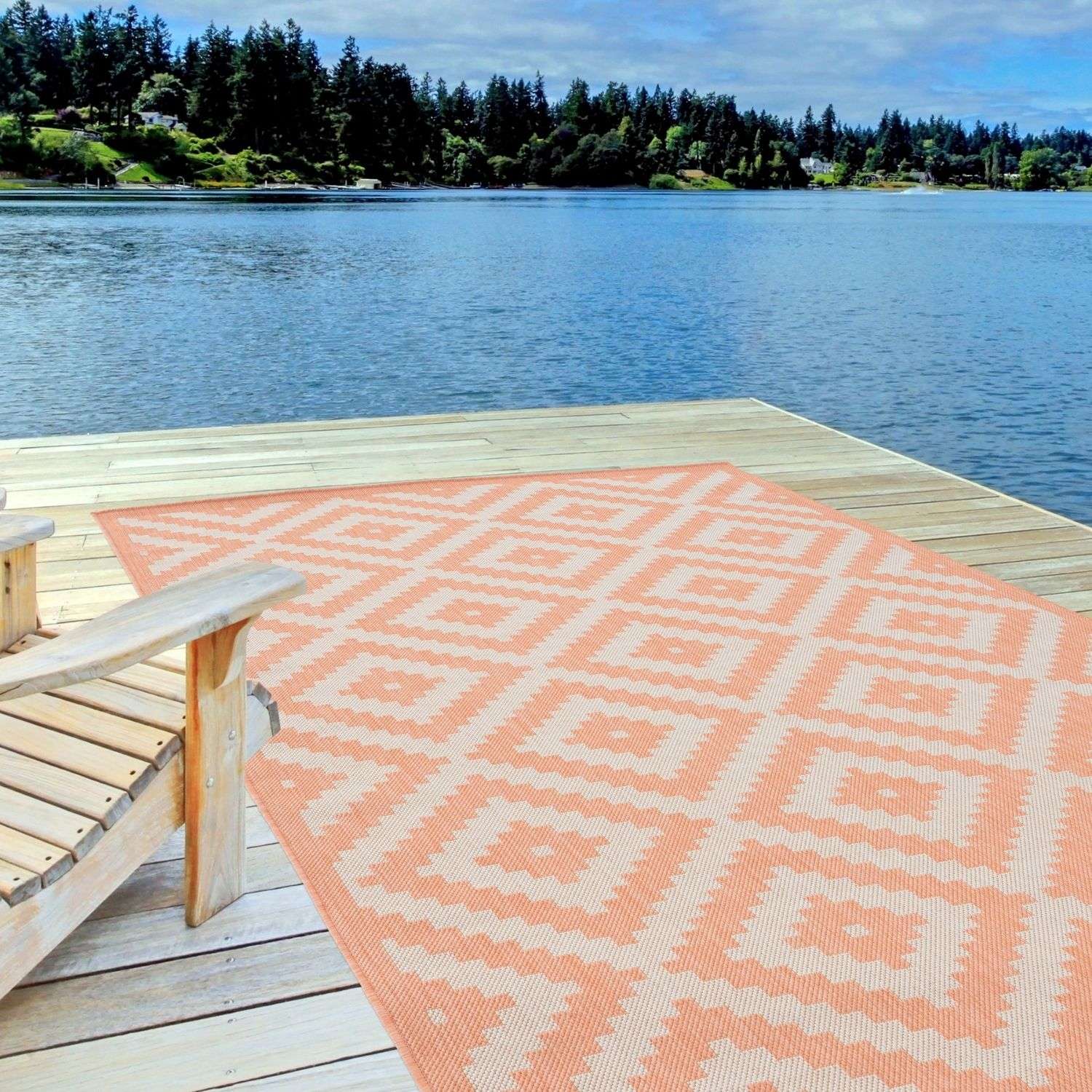 Ecology Outdoor Rug Orange | 100OR