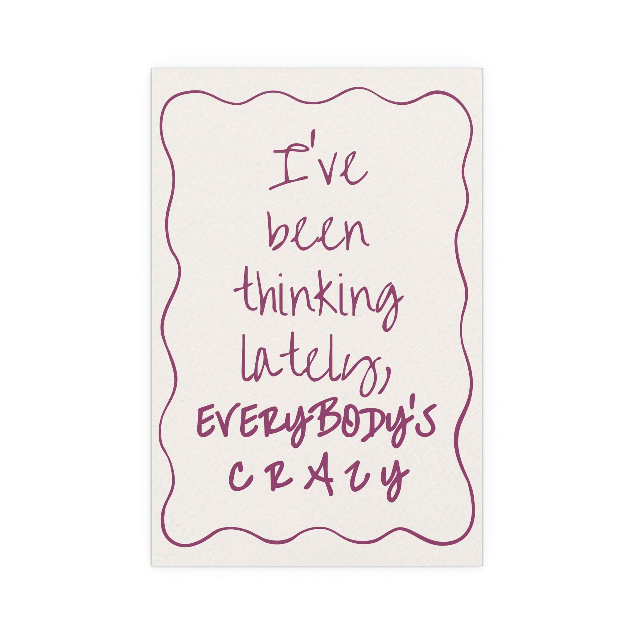 Olivia Dean - Everybody's Crazy (Purple)
