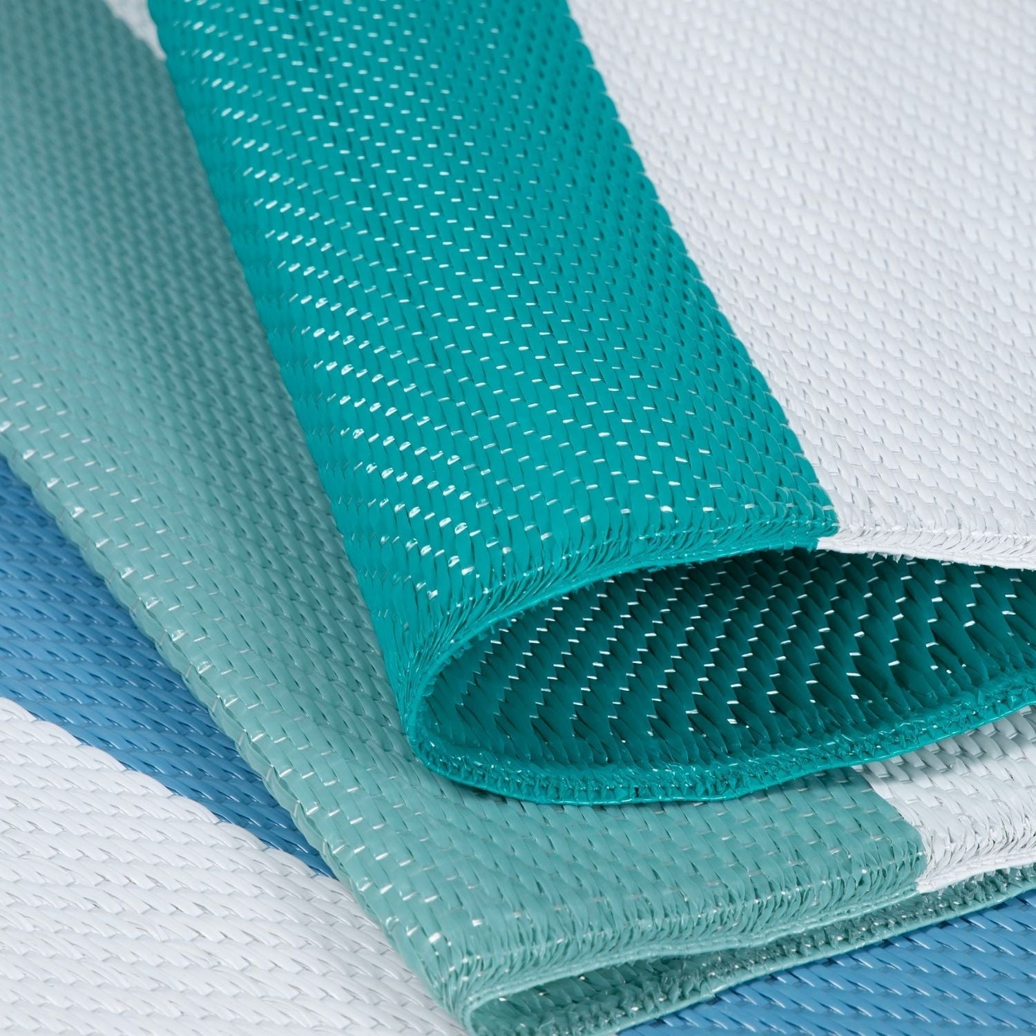 Rainbow Outdoor Rug Blue | 1030