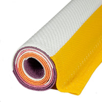Vibrant Pink Rainbow Outdoor Rug - Stylish & Weatherproof