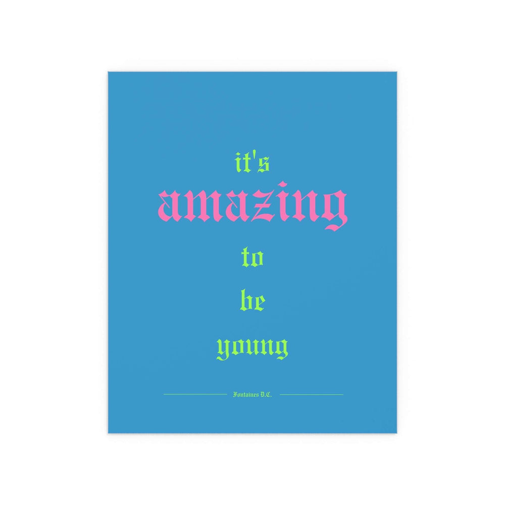 Fontaines DC - It's Amazing To Be Young (Romance Blue)