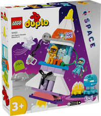 Lego Duplo 10422 3 in 1 Space Shuttle Adventure for Toddlers Ages 3+
