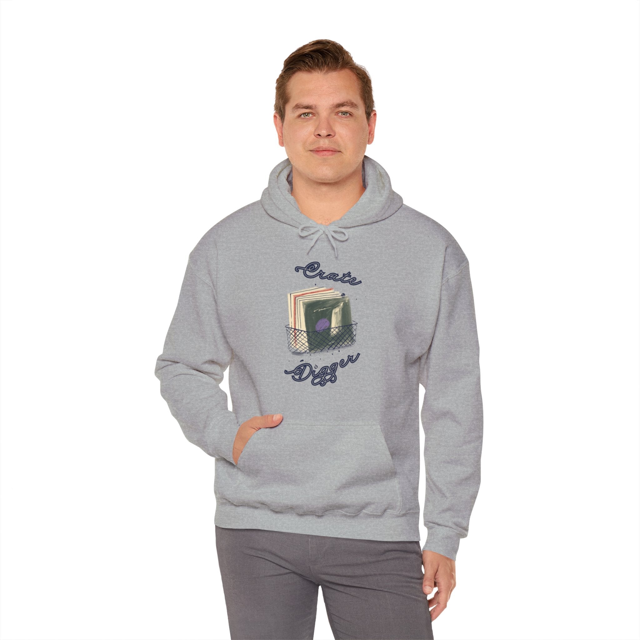 'Crate Digger' Men's Hoodie