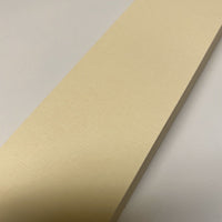 40 Linen Cream Card Bookmark Blanks. 210mm x 44mm, 255gsm. Crafts DIY Making