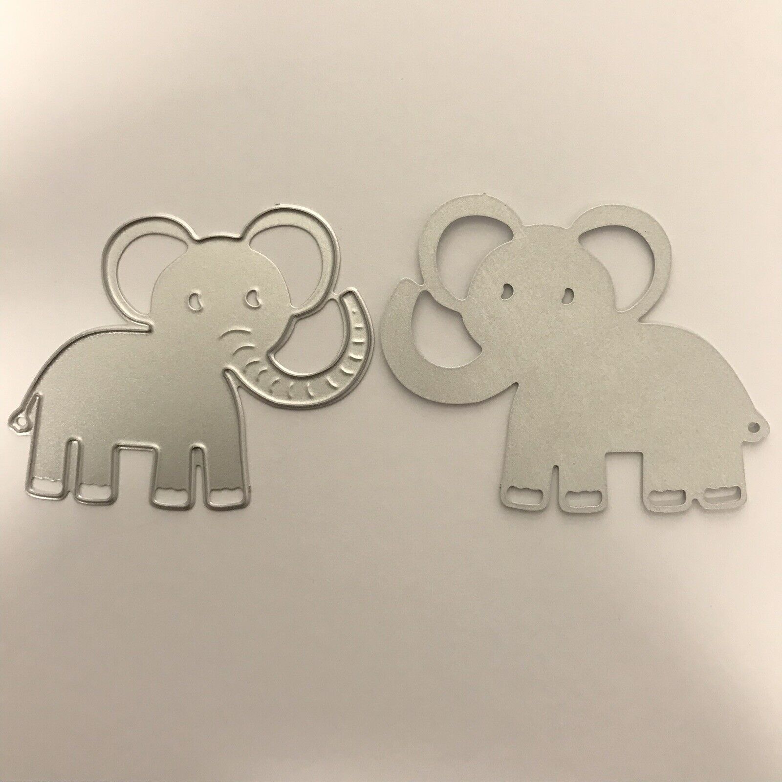Cute Elephant Metal Thin Die. Cardmaking, Scrapbooking, Kids Crafts, Animal Dies