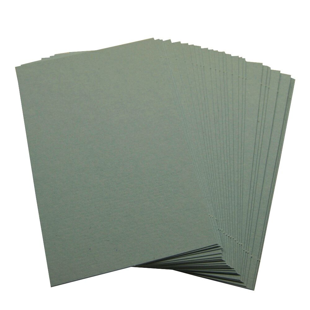 50 x Light Blue Blank Business Cards – 240gsm – Stamp, Write or Print Your Own