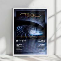Tool "Fear Inoculum" Album Cover Poster - with Complete Tracklist