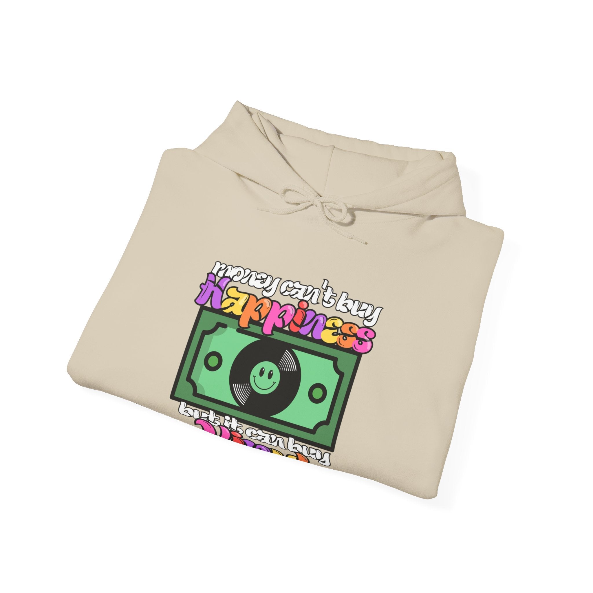 'Money Can't Buy Happiness, But It Can Buy Vinyl' Men's Hoodie