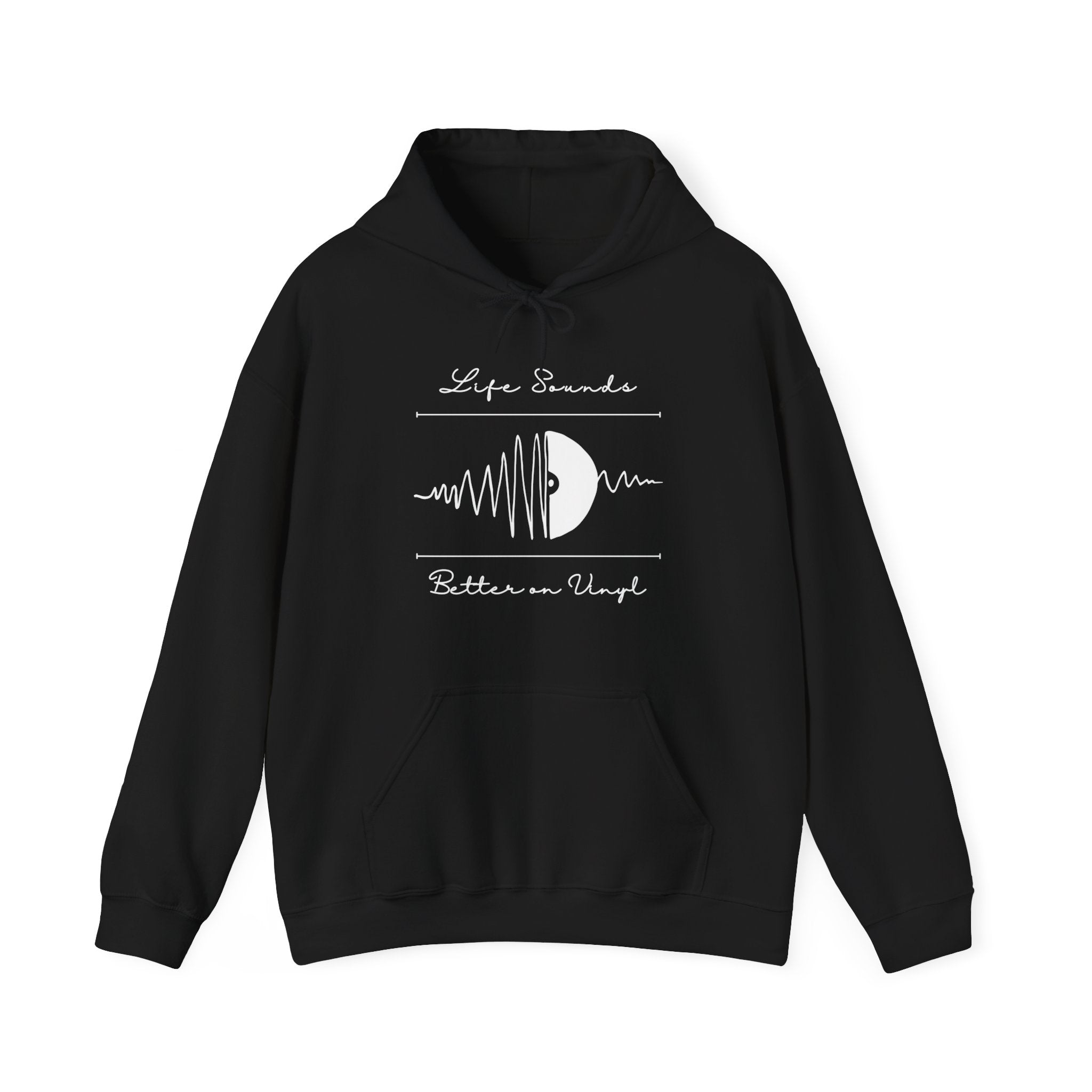 'Life Sounds Better on Vinyl' Men's Hoodie