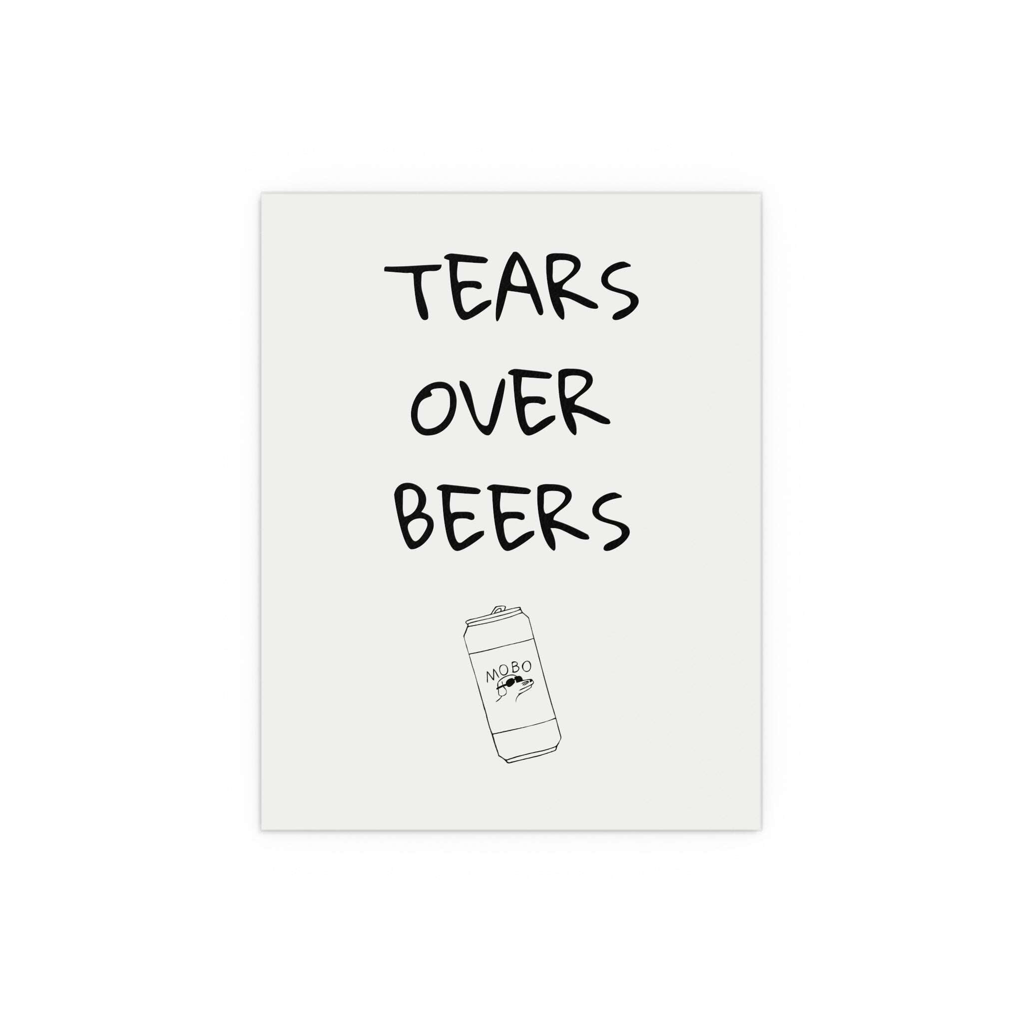 Modern Baseball - Tears Over Beers Print
