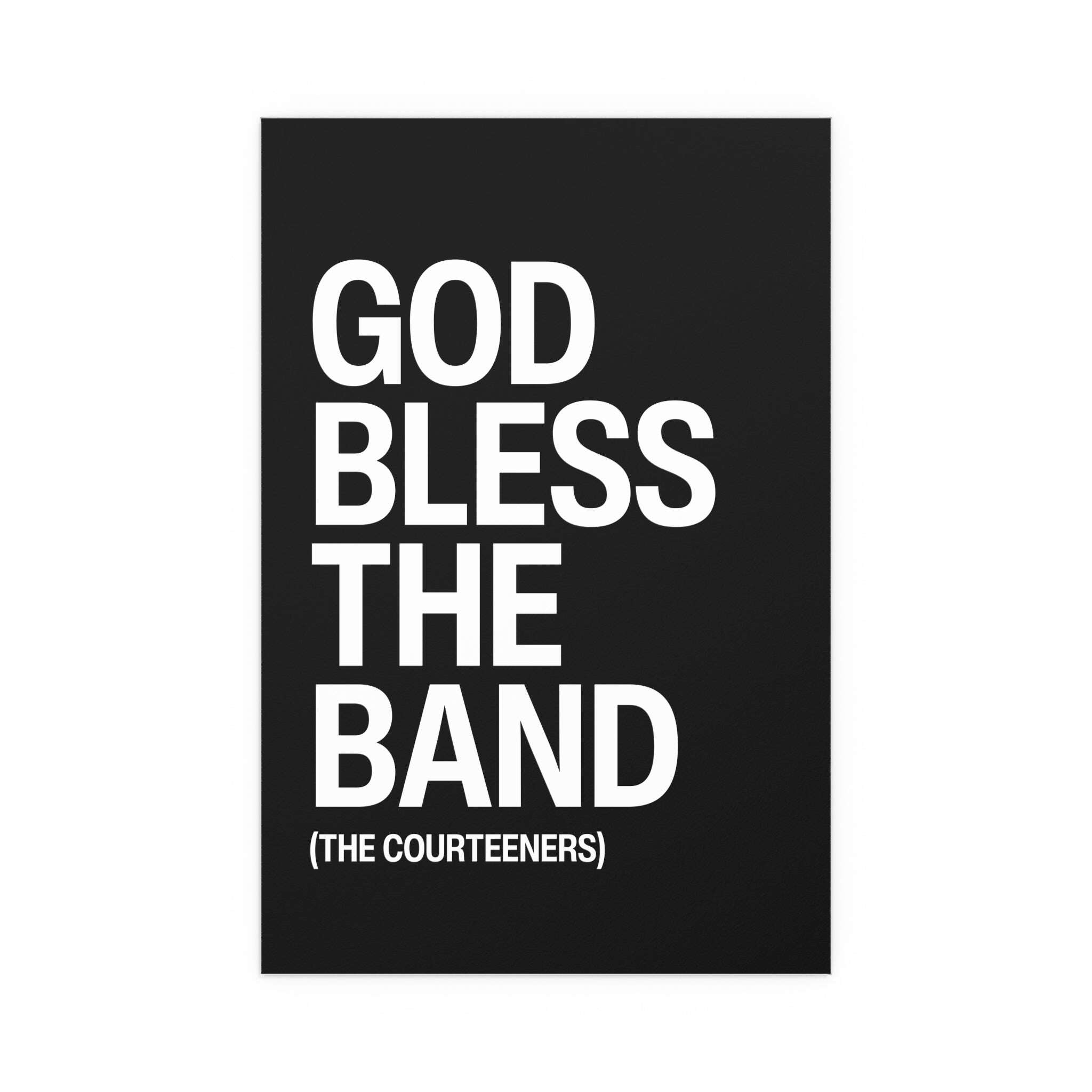 Courteeners - God Bless the Band (Black & White)