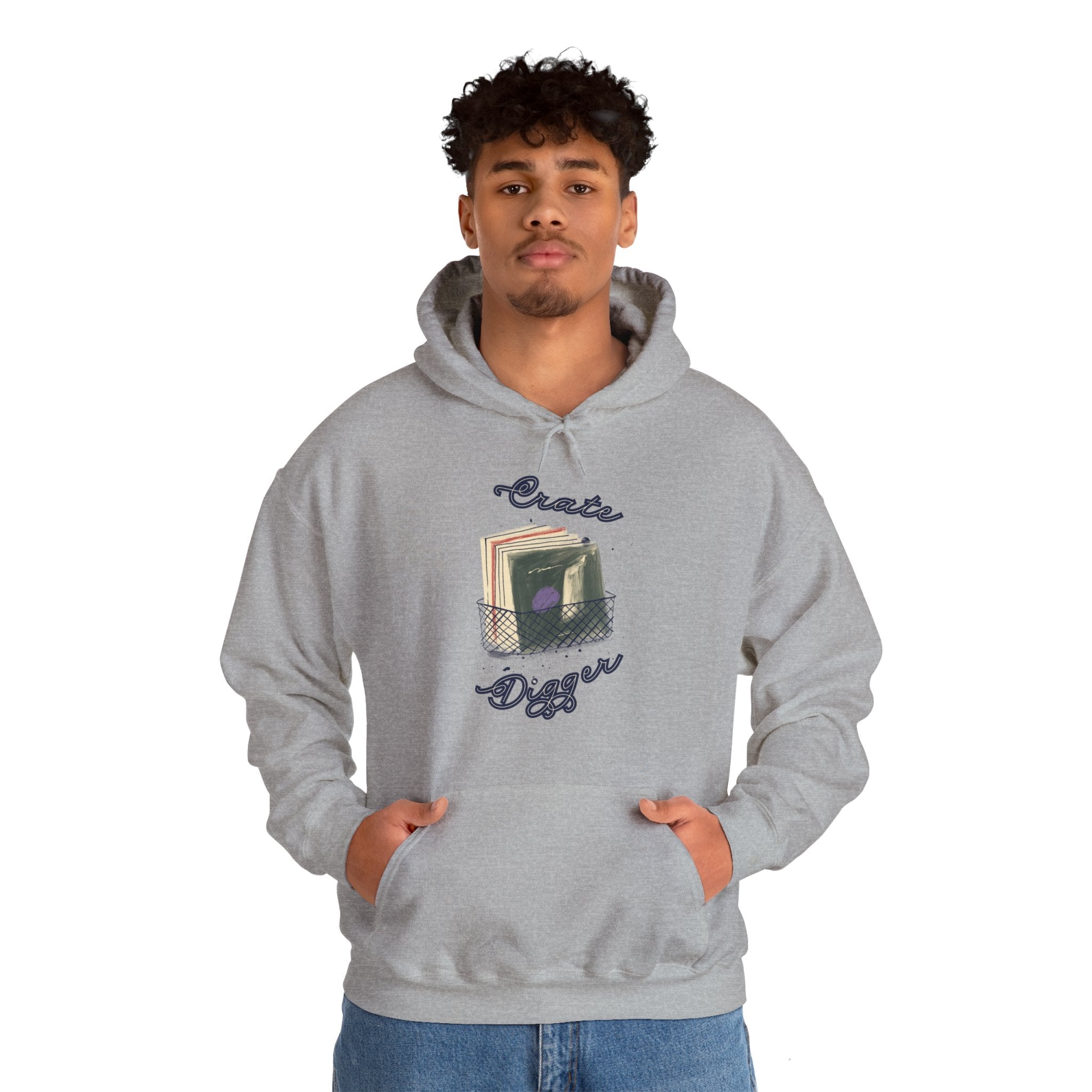 'Crate Digger' Men's Hoodie