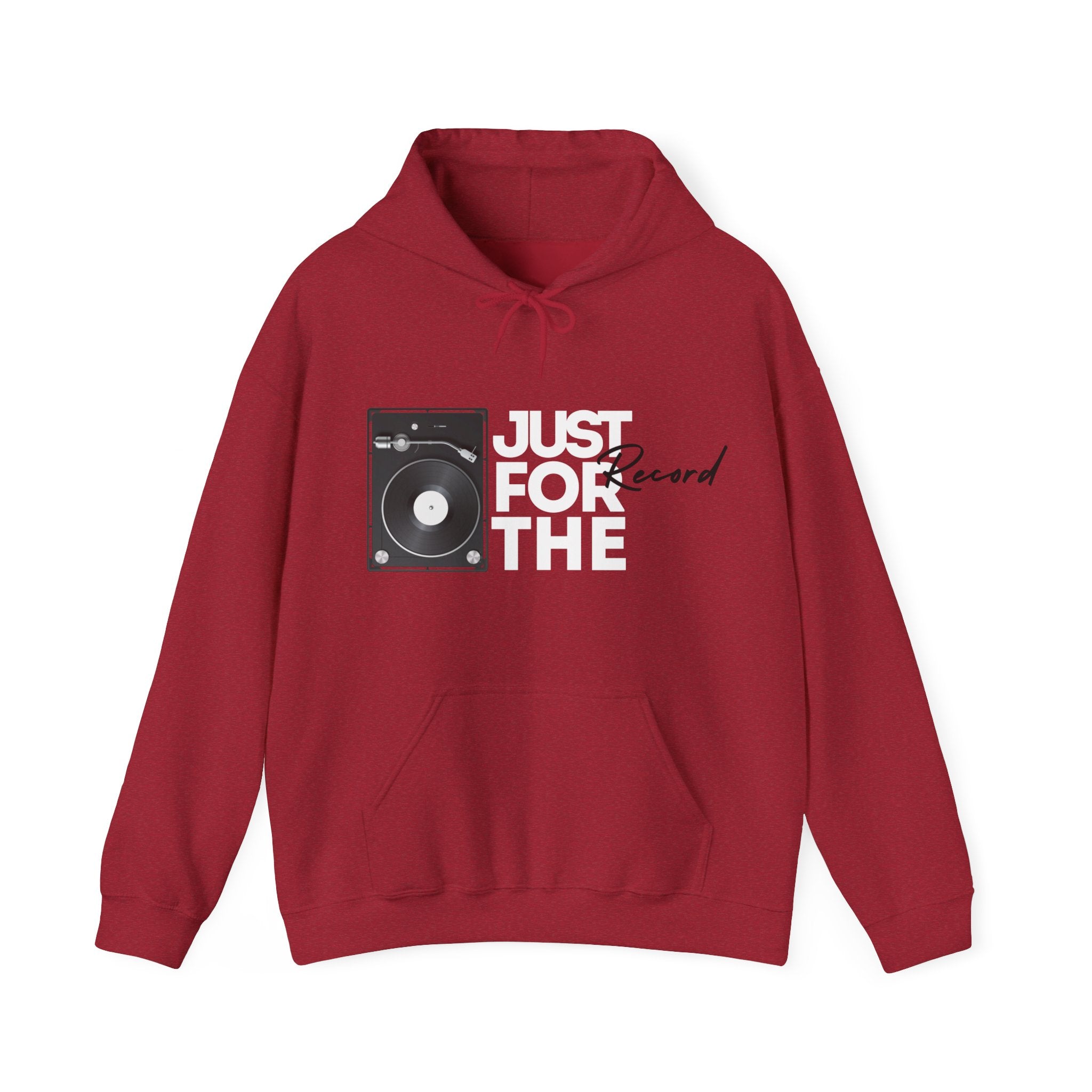 'Just for the Record' Men's Hoodie