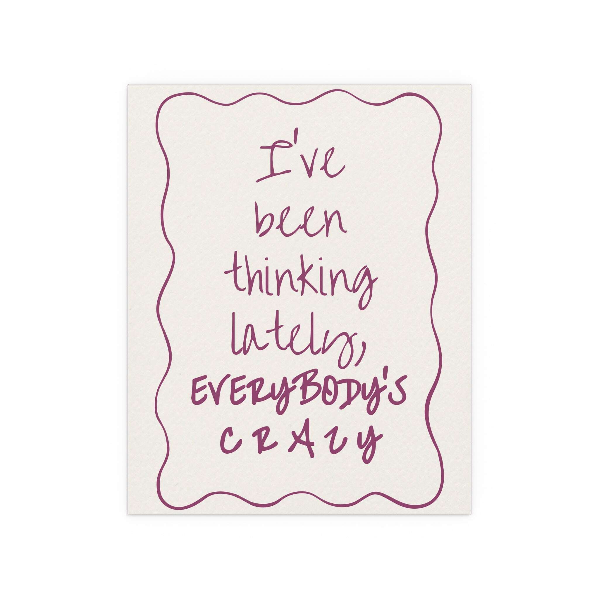 Olivia Dean - Everybody's Crazy (Purple)