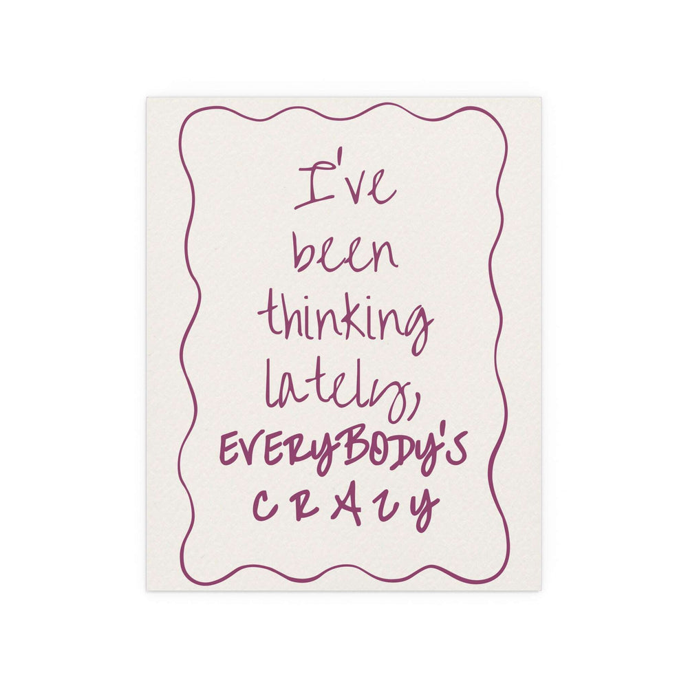 Olivia Dean - Everybody's Crazy (Purple)