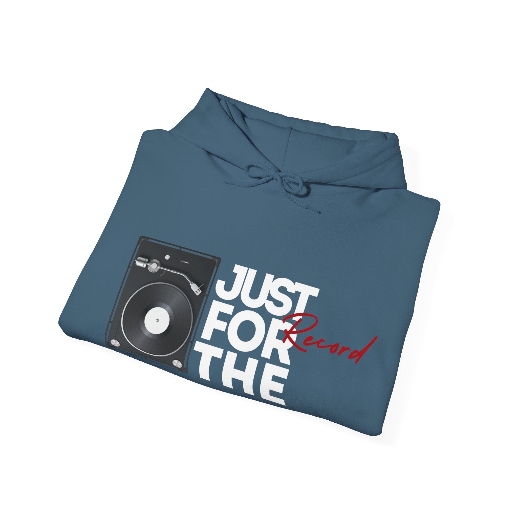 'Just for the Record' Men's Hoodie