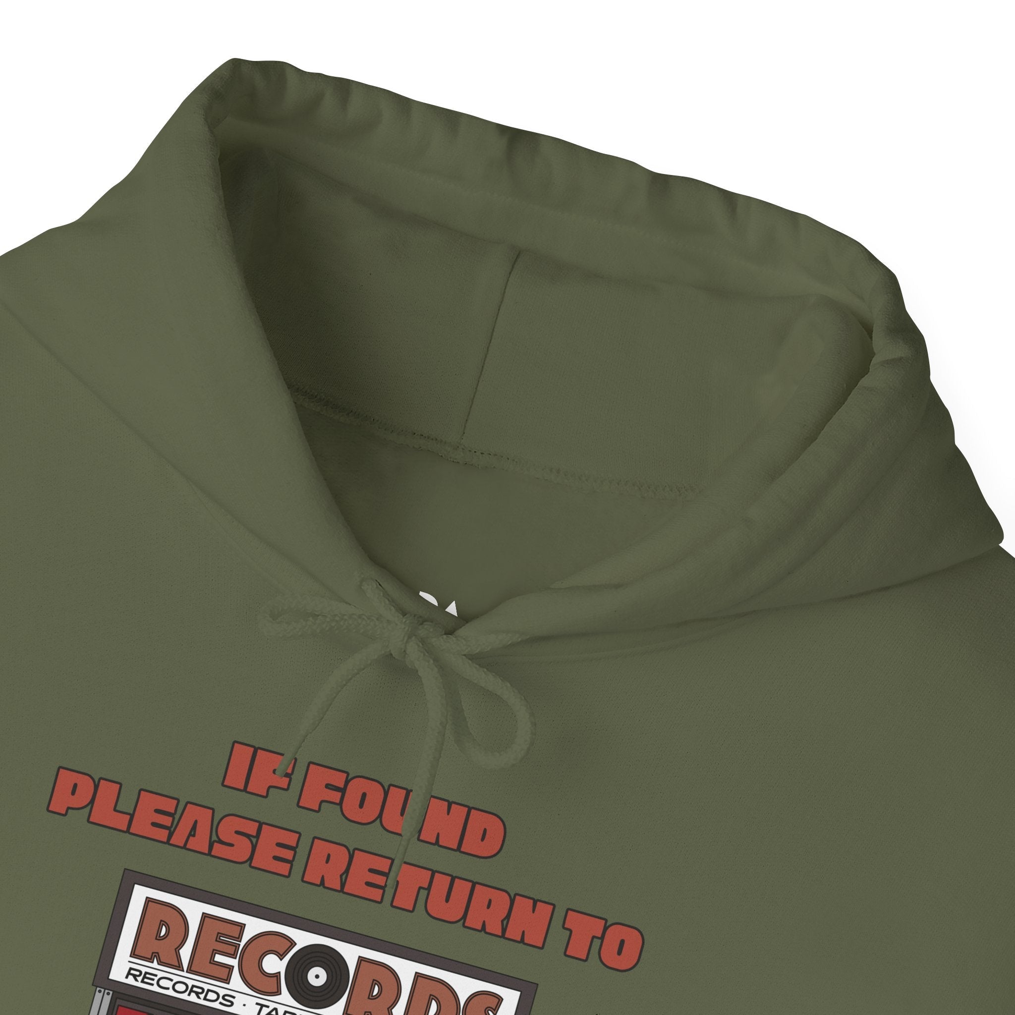 'If Found, Please Return to the Record Store' Men's Hoodie
