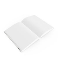 Hardcover Journal – Aesthetic Black And White Nature Design