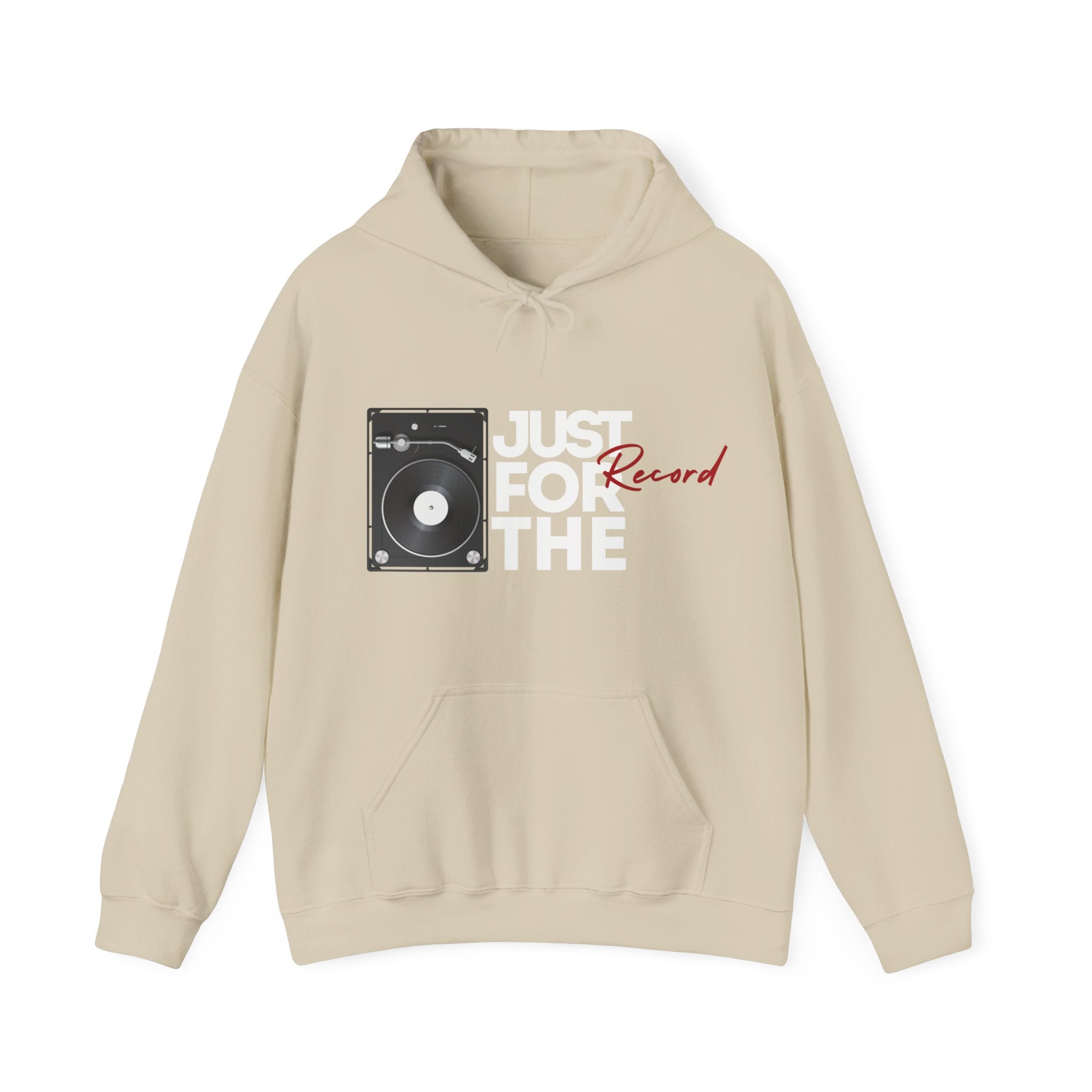 'Just for the Record' Men's Hoodie