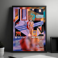 Mild High Club "Skiptracing" Album Cover Poster - with Complete Tracklist