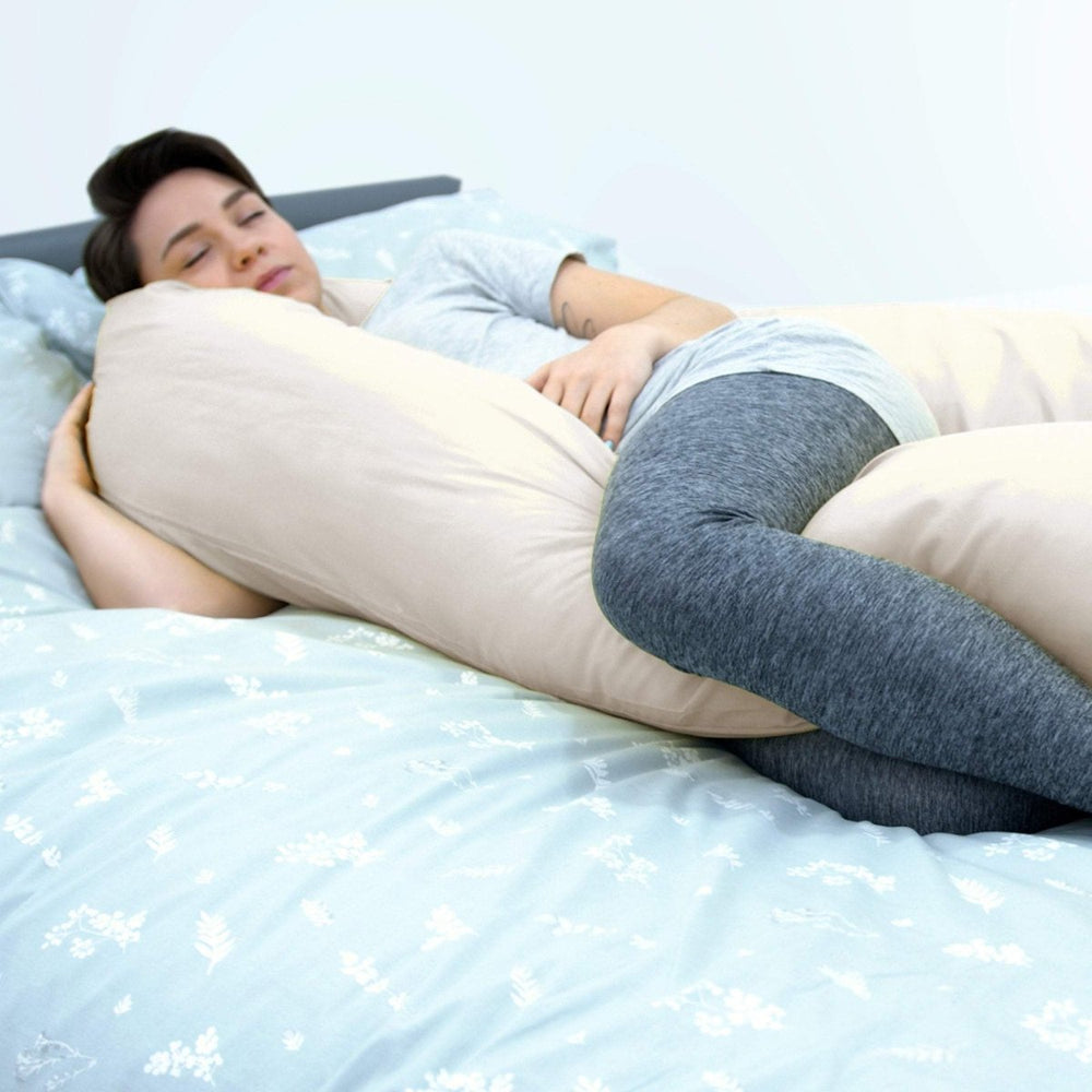 12 Ft Maternity Pillow And Case - Coffee