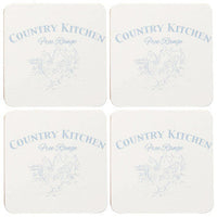 Country Kitchen Set Of Four Cork Placemats