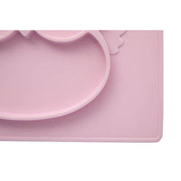 Zing Pastel Pink Owl Food Plate