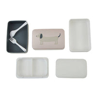 Grub Tub Dog Lunch Box With Cutlery