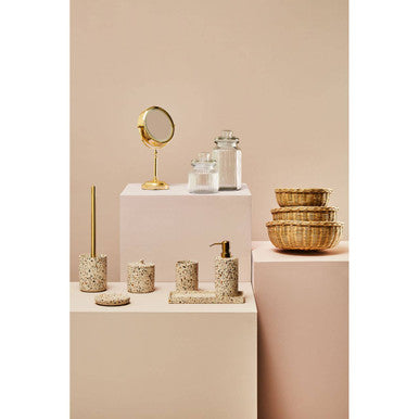 Ribbed Glass Storage Jar -1300ml