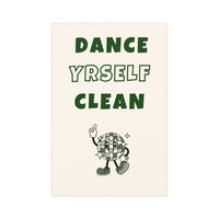 LCD Soundsystem - Dance Yrself Clean (Off-white + Green)